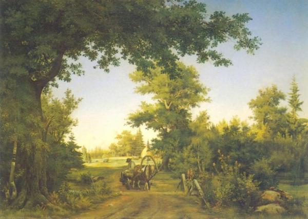View Near Petersburg by Ivan Ivanovich Shishkin