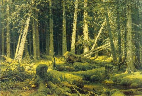Windfall by Ivan Ivanovich Shishkin