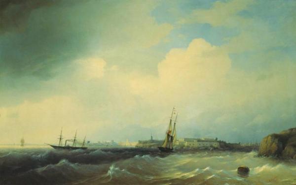 Sveaborg by Ivan Konstantinovich Aivazovsky