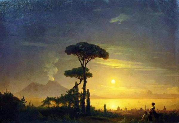 Ivan Konstantinovich Aivazovsky The Bay Of Naples