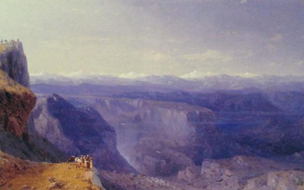 The Caucasus by Ivan Konstantinovich Aivazovsky