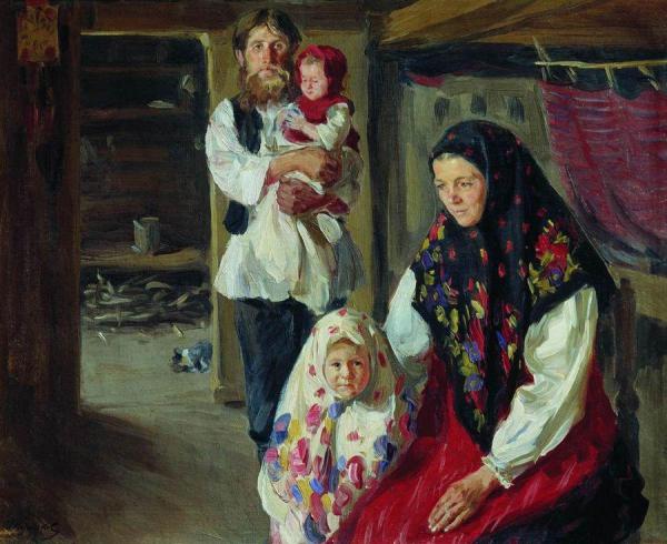 Ivan Kulikov The Forester's Family