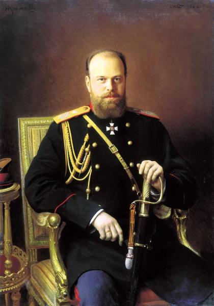 Alexander Iii,1886 by Ivan Nikolaevich Kramskoy Oil Painting Reproductions