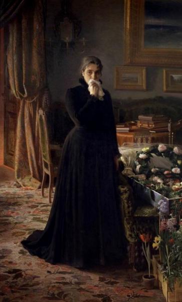 Ivan Nikolaevich Kramskoy Inconsolable Grief(1884)