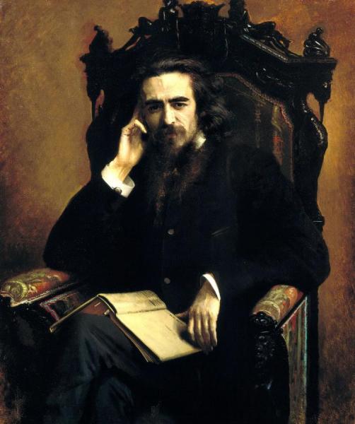 Ivan Nikolaevich Kramskoy Vladimir Solovyov,1885