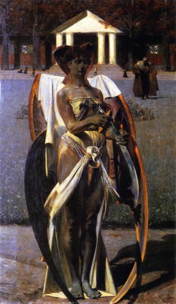 Thanatos I by Jacek Malczewski