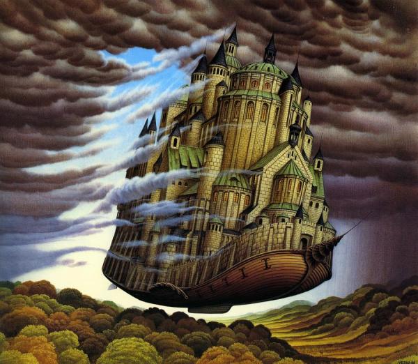 Cloud Breaker by Jacek Yerka