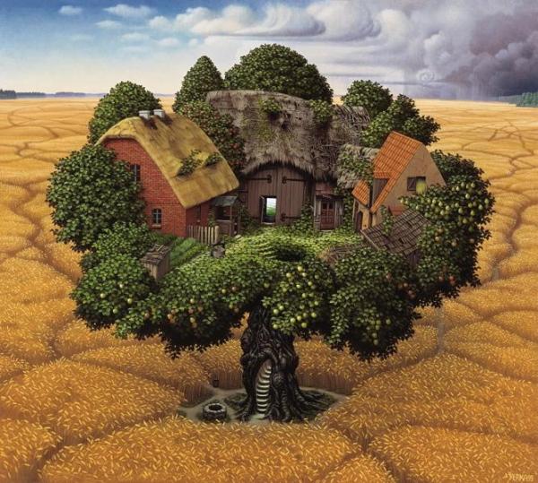 Tree by Jacek Yerka