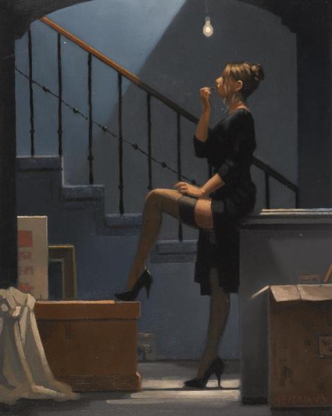 Dancer For Money by Jack Vettriano