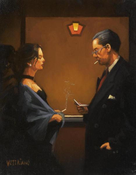A Letter Of Consequence Ii by Jack Vettriano Oil Painting Reproductions