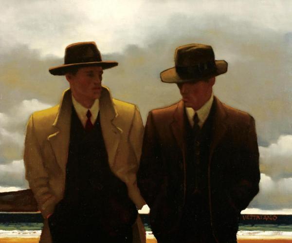 Amateur Philiosophers Ii by Jack Vettriano