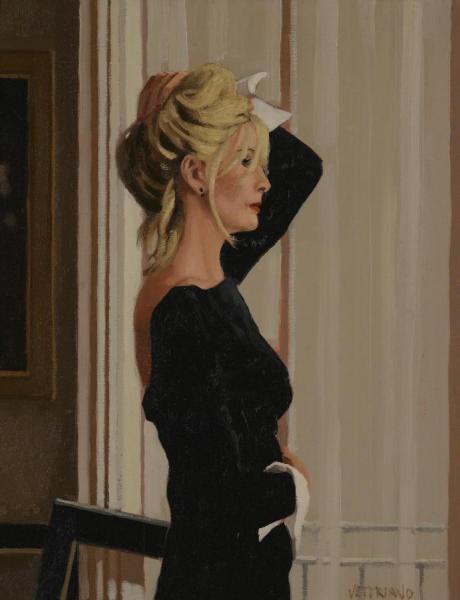 Black On Blonde by Jack Vettriano