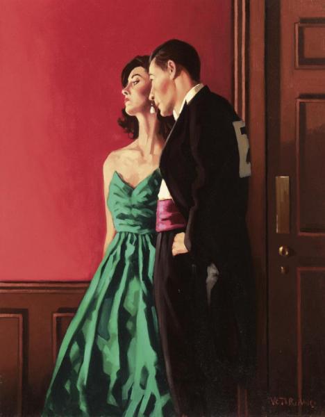Competition Dancers by Jack Vettriano