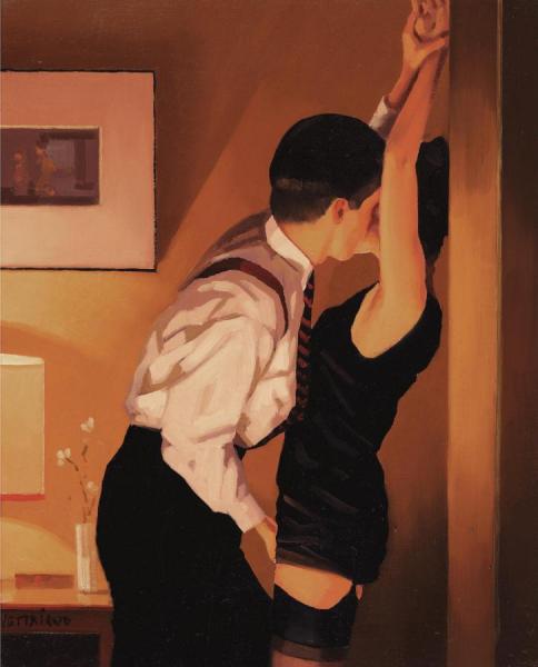 Game On (study) by Jack Vettriano