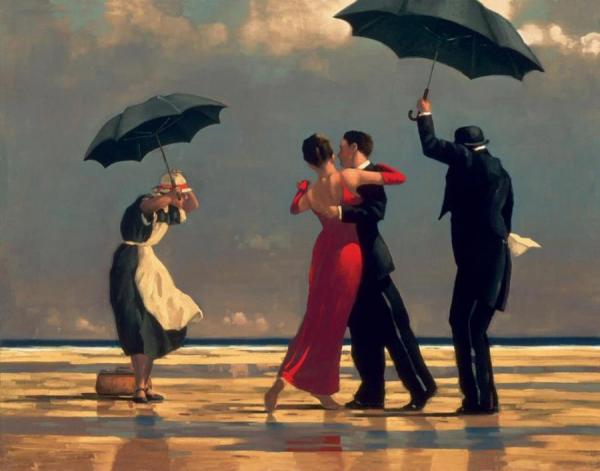Singing Buttler by Jack Vettriano Oil Painting Reproductions