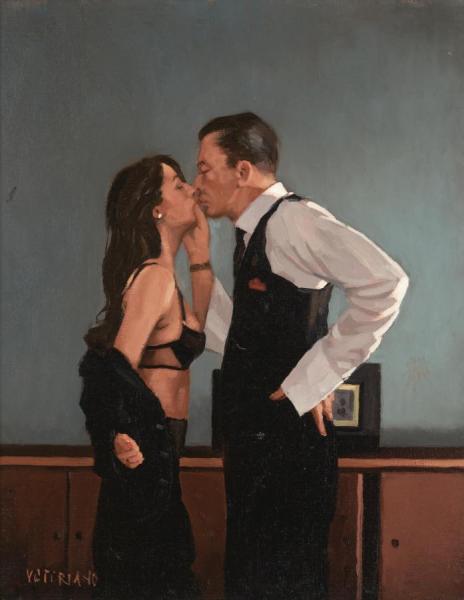Study For Pincer Movement by Jack Vettriano