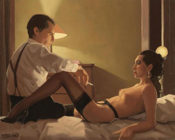 Study For The Married Man by Jack Vettriano Oil Painting Reproductions