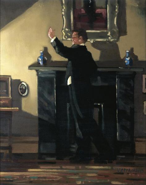 The Man Who Danced Alone by Jack Vettriano