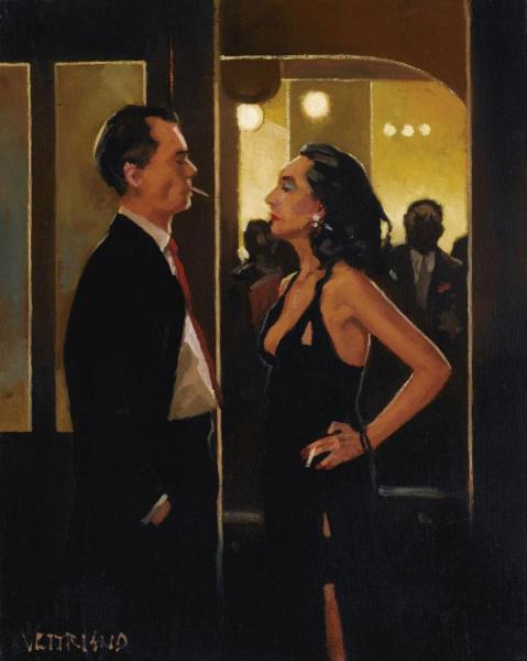 When Love Runs Dry by Jack Vettriano