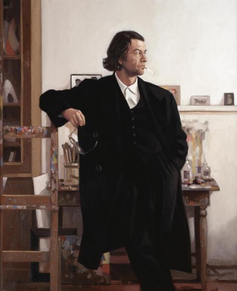 Workstation by Jack Vettriano Oil Painting Reproductions