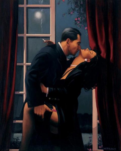 Night Geometry by Jack Vettriano