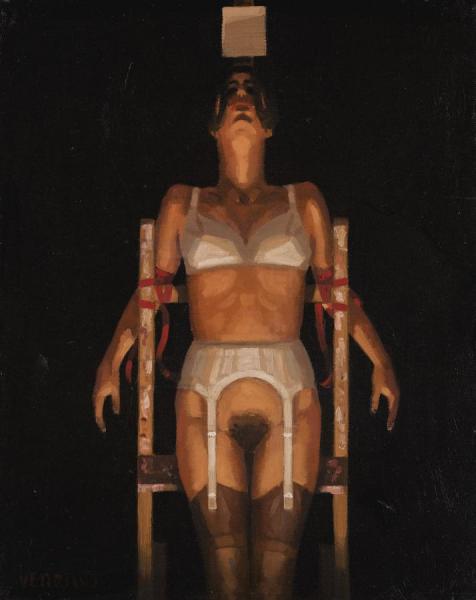 Scarlett Ribbons by Jack Vettriano