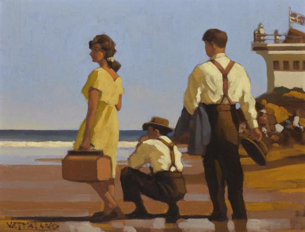 The Out Of Towners by Jack Vettriano