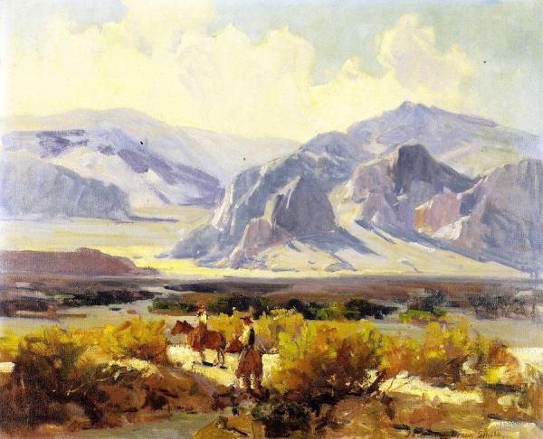 Riders In The Valley by Jack Wilkinson Smith