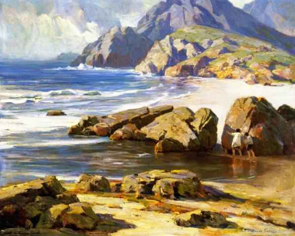 Summer Seas by Jack Wilkinson Smith Oil Painting Reproductions
