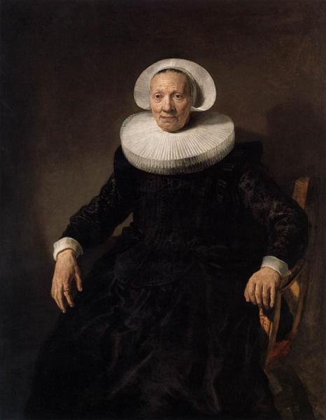 Jacob Adriaensz Backer Portrait Of A Woman