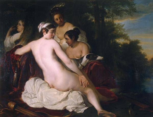 Jacob Adriaensz Backer Rest Of Diana And Her Nymphs