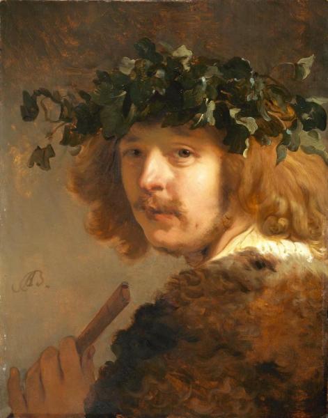 Shepherd With Flute by Jacob Adriaensz Backer Oil Painting Reproductions