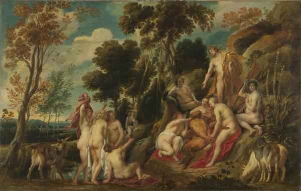 Jacob Jordaens Marsyas Ill-treated By The Muses