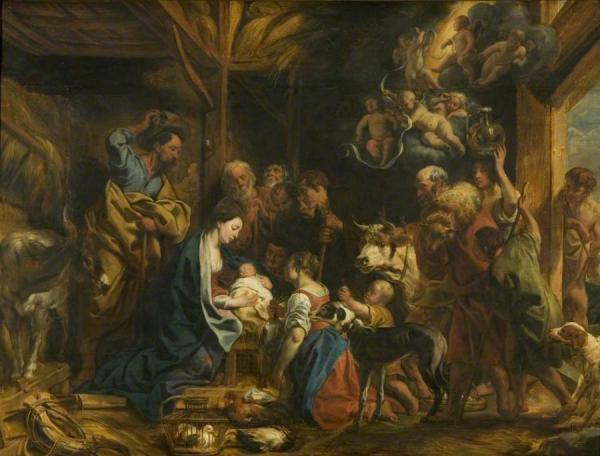 The Nativity by Jacob Jordaens