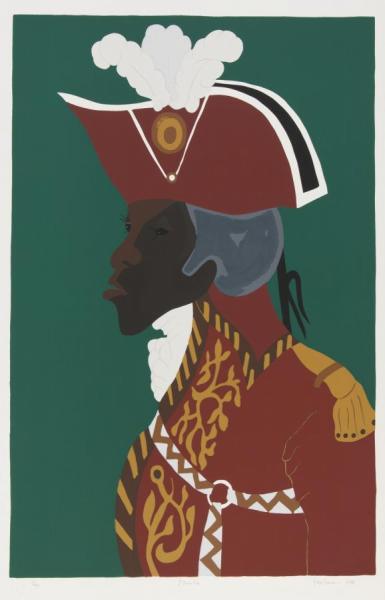 Toussaint L'ouverture by Jacob Lawrence Oil Painting Reproductions