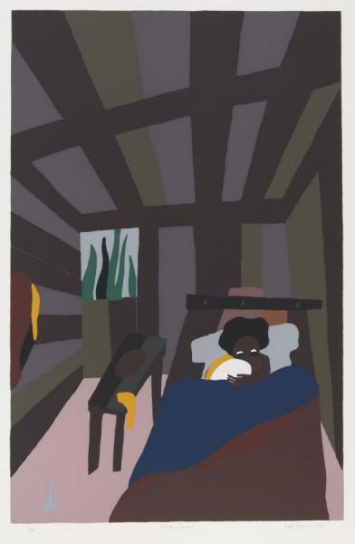 Toussaint L'ouverture I by Jacob Lawrence