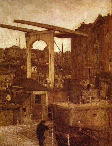 Blick Auf Amsterdam by Jacob Maris