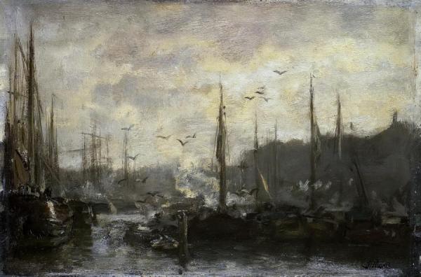 Harbour View by Jacob Maris
