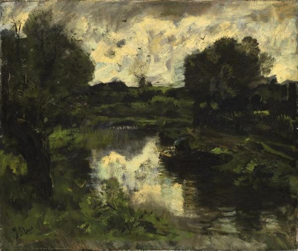 Polder Na Onweer by Jacob Maris