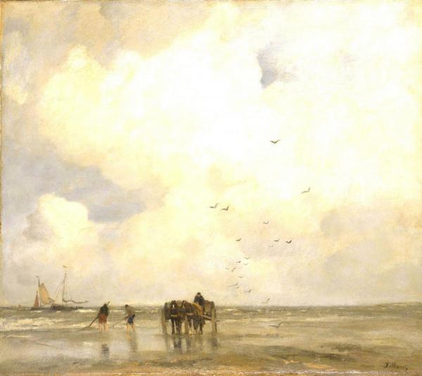 Shell Fishers by Jacob Maris