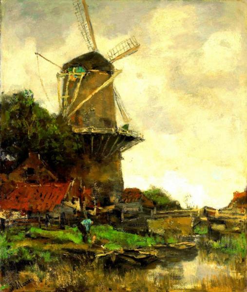 Windmill by Jacob Maris