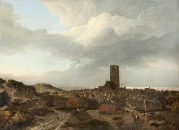 A View Of Egmont Aan Zee by Jacob Van Ruisdael