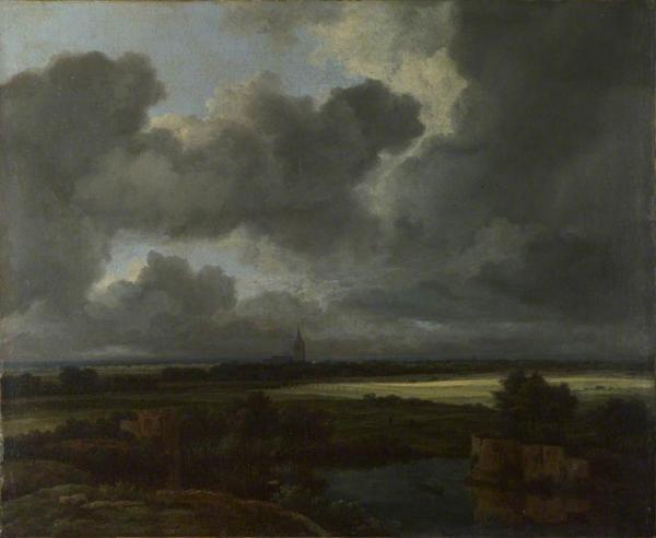 An Extensive Landscape With Ruins by Jacob Van Ruisdael
