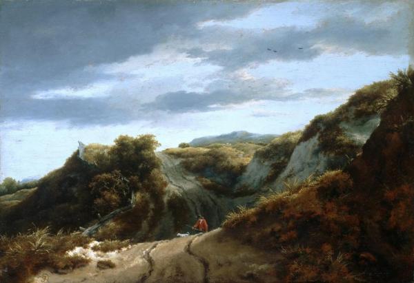 Dunes by Jacob Van Ruisdael