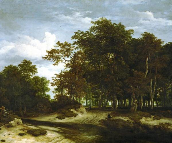 The Great Forest by Jacob Van Ruisdael