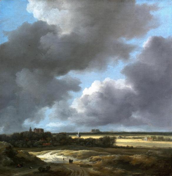 View Of Alkmaar by Jacob Van Ruisdael Oil Painting Reproductions