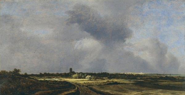 View Of Naarden by Jacob Van Ruisdael