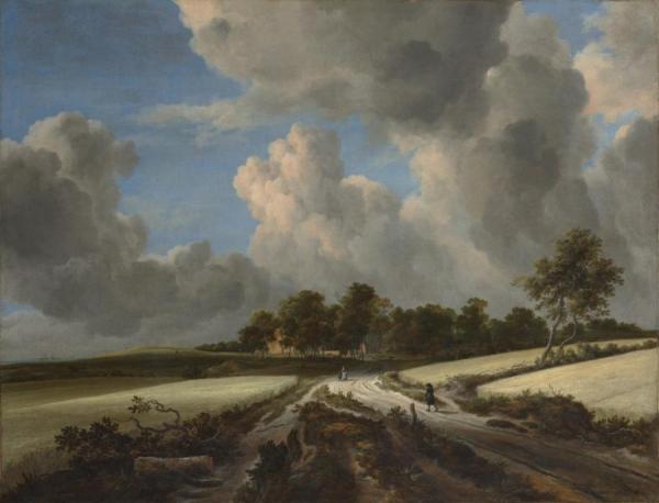 Wheat Fields by Jacob Van Ruisdael