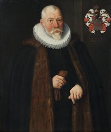 Portrait Of Jacob Dircksz. Van Foreest (1556-1624) by Jacob Waben Oil Painting Reproductions