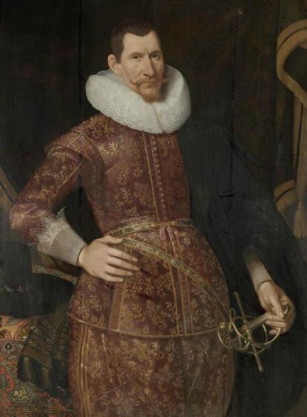 Portrait Of Jan Pietersz. Coen by Jacob Waben Oil Painting Reproductions